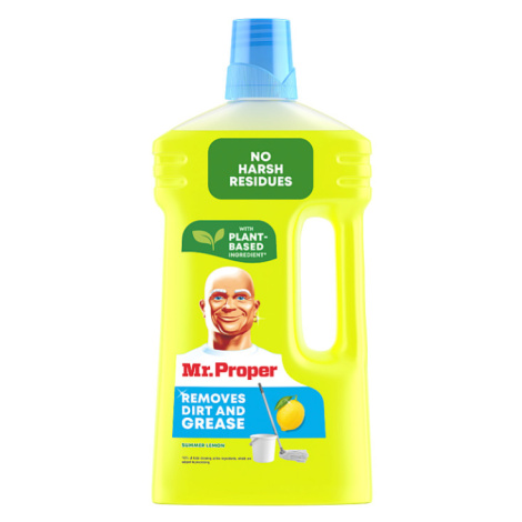 Mr Proper Multipurpose Floor Cleaner Liquid With Lemon Scent 1L