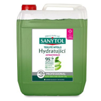 SANYTOL Tekutý mýdlo Hydratující Antibakteriální Professional Aloe Vera & Bio Zelený čaj 5 l