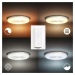 PHILIPS HUE Hue LED White Ambiance Stropní koupelnové svítidlo Philips Struana BT 8719514341012 