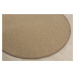 Vopi koberce Kusový koberec Eton béžový 70 kruh - 120x120 (průměr) kruh cm