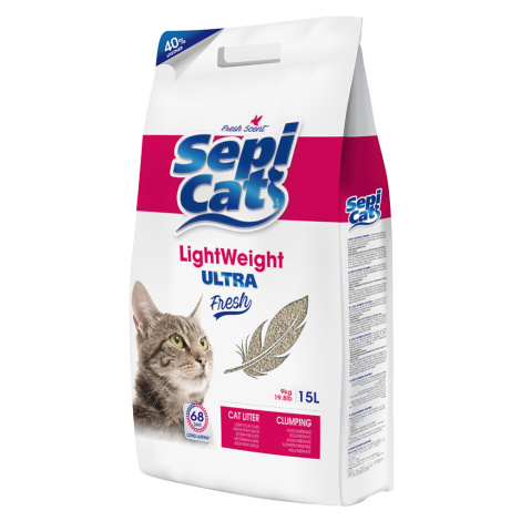 Sepicat LightWeight Ultra Fresh - výhodné balení: 2 x 15 l