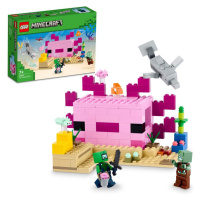 Lego® minecraft® 21247 domeček axolotlů