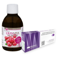 Pharma Activ CRANVITA 250 ml + Infekce močových cest test 3 ks