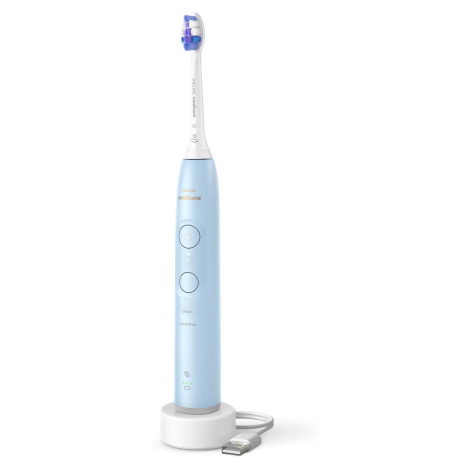 Philips Sonicare 6100 HX7406/01 sonický zubní kartáček světle modrý