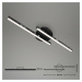 BRILONER LED stropní svítidlo, 60 cm, 10,5 W, 1400 lm, černá BRILO 3517-025