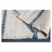 LuxD Designový koberec Sadiya 230 x 160 cm béžovo-modrý