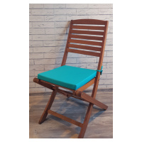 Zahradní podsedák na židli GARDEN color tyrkysová 40x40 cm Mybesthome