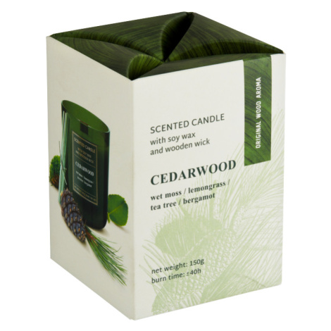 Cedarwood vonná svíčka 150g Unbranded