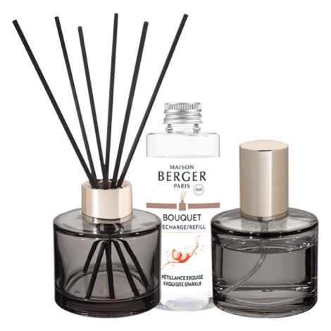 Maison Berger Paris Dárková sada Duo Mini: aroma difuzér Rosalie s náplní 90 ml + bytová vůně 50