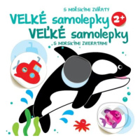 Velké samolepky s mořskými zvířaty / Veľké samolepky s morskými zvieratami - kniha z kategorie S