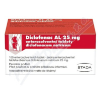 Diclofenac AL 25mg tbl.ent.100