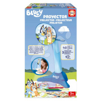 Kreslení obrázků s projektorem s LED lampou Bluey Projector Educa 40 diapozitivů s obrázky od 5 