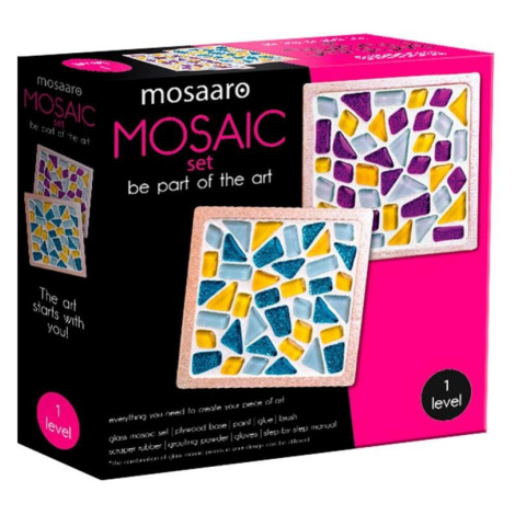 MOSAARO Sada na výrobu mozaiky - Podtácek čtvercový 2 ks Figured ART