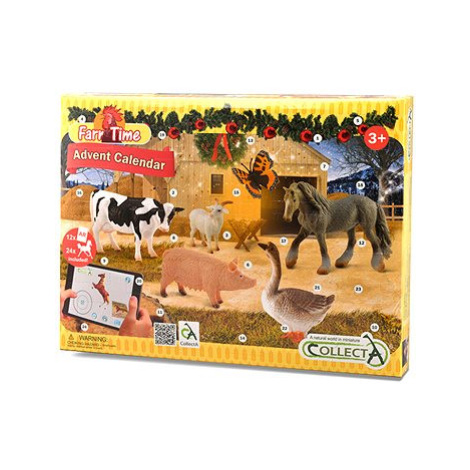 Adventní kalendář-farma a koně MAC TOYS