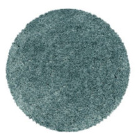 Ayyildiz koberce Kusový koberec Sydney Shaggy 3000 aqua kruh - 120x120 (průměr) kruh cm