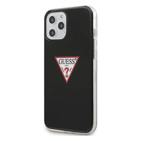 Kryt Guess GUHCP12MPCUCTLBK iPhone 12/12 Pro 6,1" black hardcase Triangle Collection (GUHCP12MPC