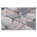 Závěs dekorační nebo látka, OXY Ibišek růžovo šedý, 150 cm