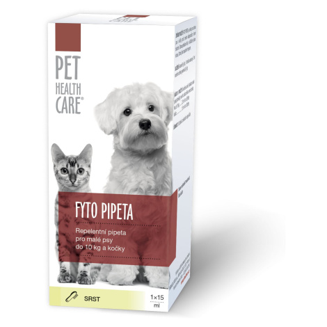 Pet health care Fytopipeta pes 10 kg kočka 1x15 ml