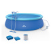 Bazén Easy Set s filtračním zařízením a schůdky, Ø 4,57 x 1,22 m
