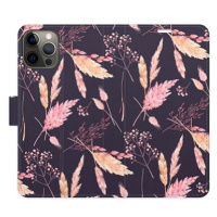 iSaprio flip pouzdro Ornamental Flowers 02 pro iPhone 12/12 Pro