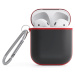 Next One TPU Case for AirPods 1 & 2 AP-TPU-RED Černá