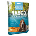 Pochoutka Rasco Premium proužky sýru obalené kuřecím masem 230g
