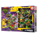 Puzzle Ninja Turtles Educa 2 x 500 dílků a Fix lepidlo