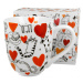 DUO - Hrnek 1000ml XXL Cat’s World Hearts