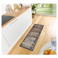 Běhoun Cook & Clean 105390 Brown Taupe 50x150 cm