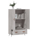 vidaXL Skříň highboard šedá sonoma 69,5 x 31 x 115 cm kompozitní dřevo