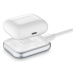 CellularLine Bezdrátová nabíječka Power Base pro Apple Airpods/Airpods Pro, bílá AIRPODWIRBASEW