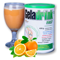 Geladrink Fast! Práškový Nápoj Pomeranč 420g