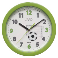 JVD Dětské nástěnné hodiny s tichým chodem HP612.D Green