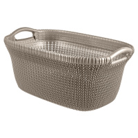 Curver Koš na prádlo Knit, 40 l (bronzová)