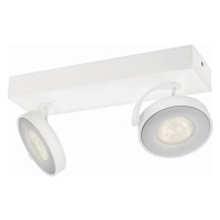 Bodové LED svítidlo Philips Clockwork / 2 x 4,5 W / 1000 lm / bílá / POŠKOZENÝ OBAL