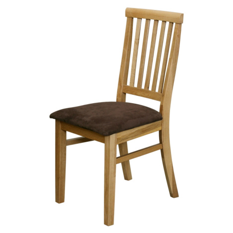 Polstrovaná židle BANGETA, dub Idea