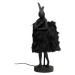 KARE Design Stolní lampa Animal Rabbit  - černá/zlatá, 50cm