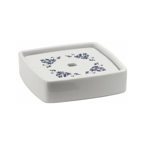 GEDY CX1189 Cixi mýdlenka na postavení, porcelán, bílá/modrá