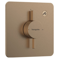 Sprchová baterie Hansgrohe DuoTurn Q bez podomítkového tělesa kartáčovaný bronz 75614140