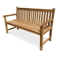 Lavice zahradní ROMA, teak 150cm