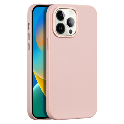 Dux Ducis Grit pouzdro z Eko kůže na iPhone 14 PRO 6.1" Pink DUX DUCIS SKIN