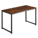tectake 404465 pracovní stůl flint - Industriální dřevo tmavé, rustikální - Industriální dřevo t
