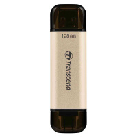 TRANSCEND Flash Disk 128GB JetFlash®930C, TLC, USB 3.2/USB Type C (R:420/W:400 MB/s) černý