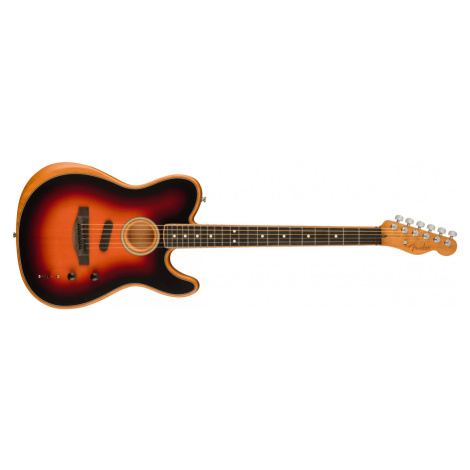 Fender DE American Acoustasonic Telecaster - 3-Color Sunburst