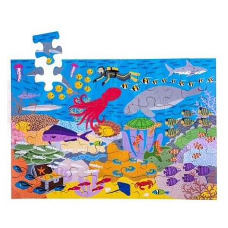 Bigjigs Toys Podlahové puzzle Podmořský svět 48dílků