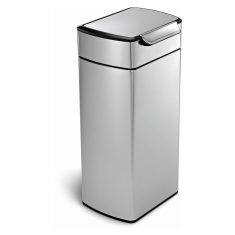 Odpadkový koš volně stojící Simplehuman Touch-bar bin 30 l Matná nerez ocel mat SHCW2015