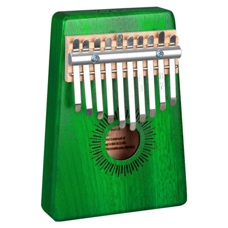 Sela SE 243 Mahogany 10 Green Kalimba