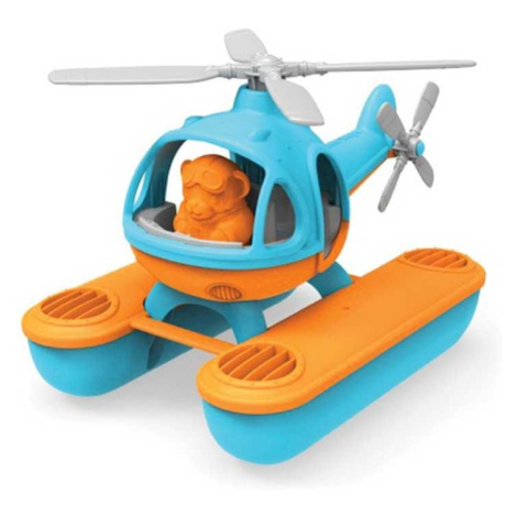 Green Toys - Vrtulník hydroplán modrý