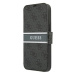 Guess GUBKP13S4GDGR knížkové pouzdro iPhone 13 Mini 5.4" grey book 4G Stripe