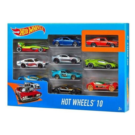 Hot Wheels AUTÍČKA 10pack Mattel